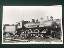 RPPC Real Photo Postcard Rutland Railroad Locomotive 2042 @ Alburgh Vermont picture
