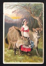 Dr. Jaynes Harvey Gregory Mann's Choice, PA Victorian Trade Card - Scarce (#1) picture