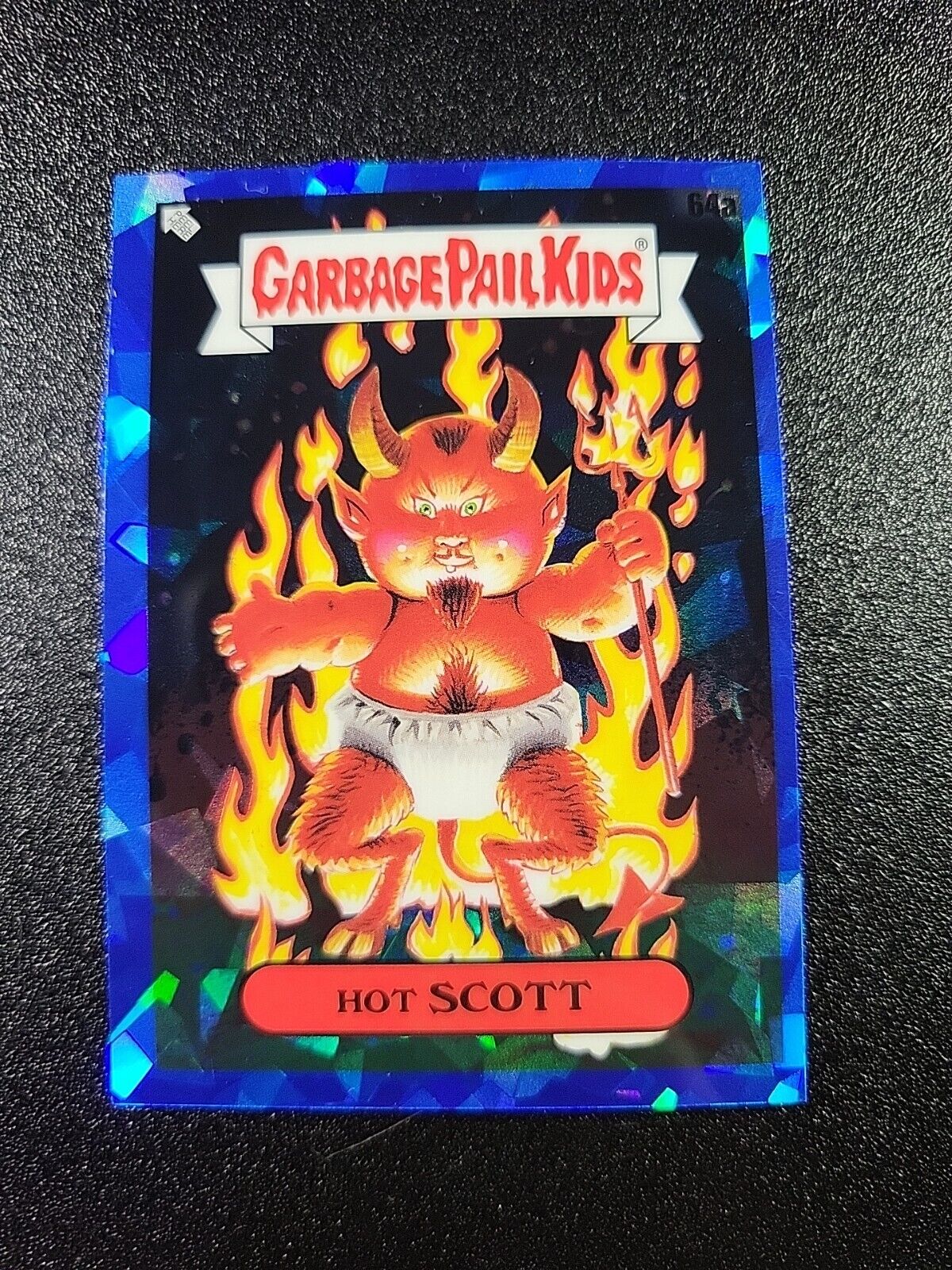 Hot Scott Card 64a GPK Garbage Pail Kids Sapphire OS1