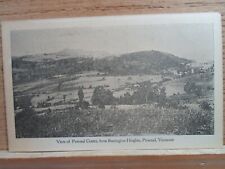 Pownal Vt Vermont, Pownel Center from Burrington Heights, early postcard   picture
