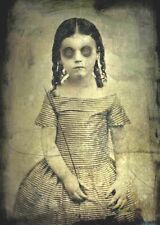 Antique Victorian Post Mortem Photo 112b Odd Strange & Bizarre picture