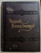 1894 - 1895 Williams & Rogers Rochester NY Business University Catalogue Photos picture