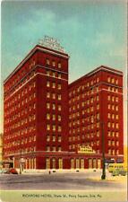 Richford Hotel, ERIE, Pennsylvania Linen Advertising Postcard picture