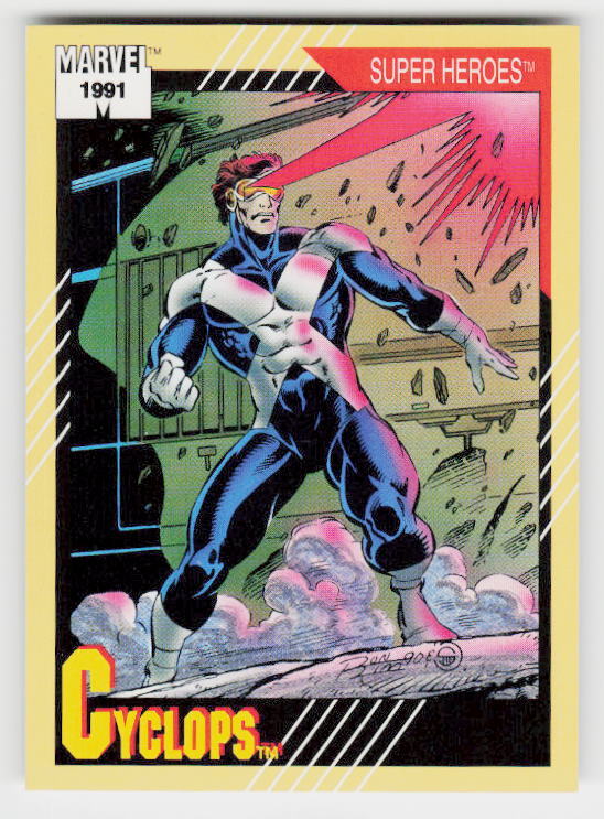 1991 Impel Marvel Universe II #51 Cyclops 1991 Impel Marvel Universe II #51 Cyclops