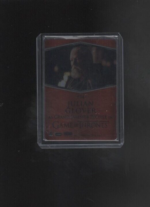 2022 Game of Thrones Complete Series 2 E54 Julian Glover metal card