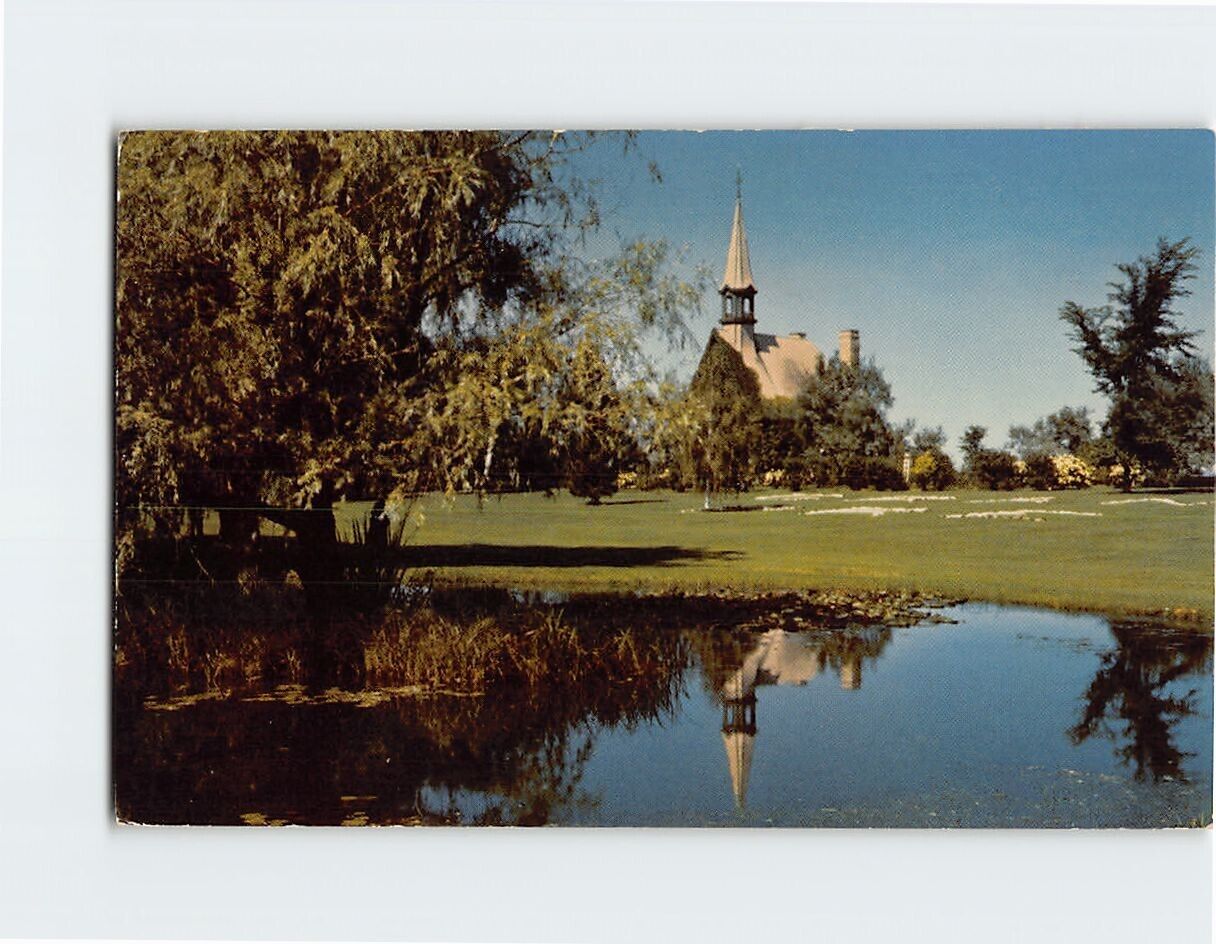 Postcard Church Of St. Charles Grand Pré Park Grand Pré Canada