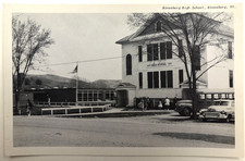 Hinesburg High School Vermont Postcard VT picture