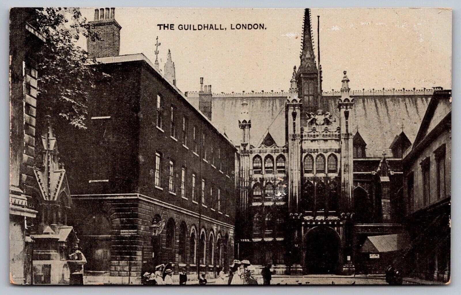 Guildhall London Wob Note Postcard