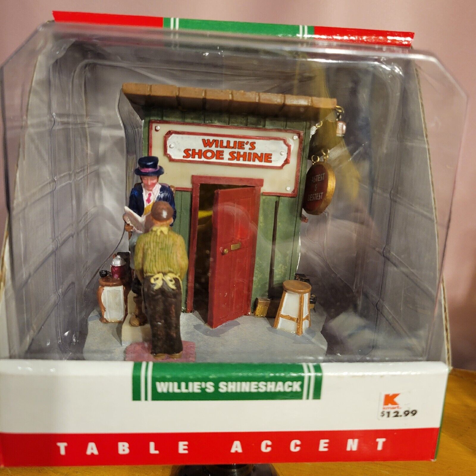 Coventry Cove Willie\'s Shineshack Christmas Village Table Accent New In Box 