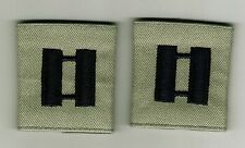 USAF CAPTAIN RANK INSIGNIA CLOTH PAIR (2) SUBDUED NOS picture