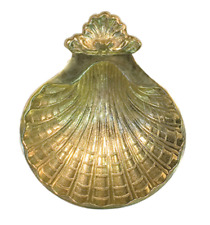 Sudbury Brass Baptismal Shell Keepsake, 5 1/2 Inch picture