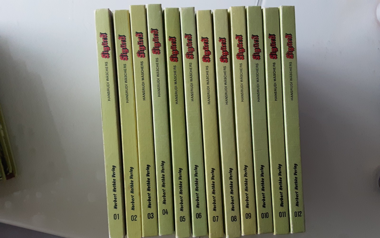 25 HC Books Sigurd Green 1 - 25 ND in Book Form Complete Series