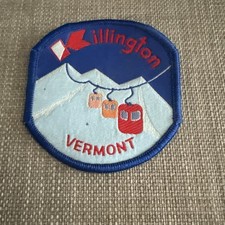 VTG KILLINGTON VT Ski Resort Iron On Patch picture
