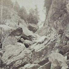 Vermont Cambridge Some Rocks AF Styles Green Mountain Scenery Stereoview D182 picture