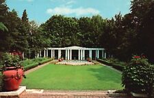Postcard NJ Shrewsbury Rod's Shadowbrook Formal Gardens Chrome Vintage e8033 picture