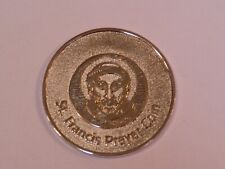 St Saint Francis Prayer Coin Post and Pass Token On Organization 11257 Religious picture