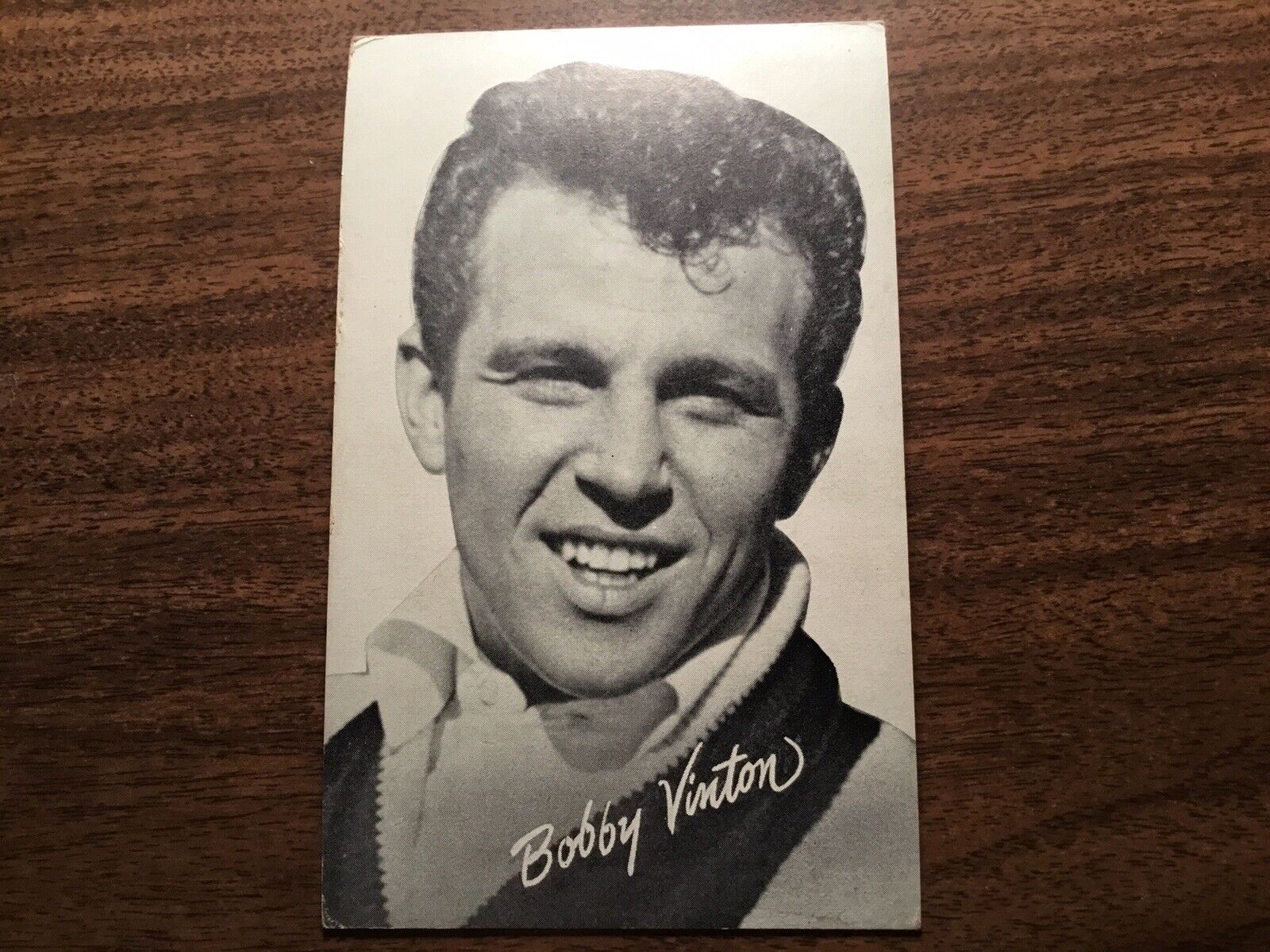 1960’s Biilboard Arcade Bio Card- Bobby Vinton