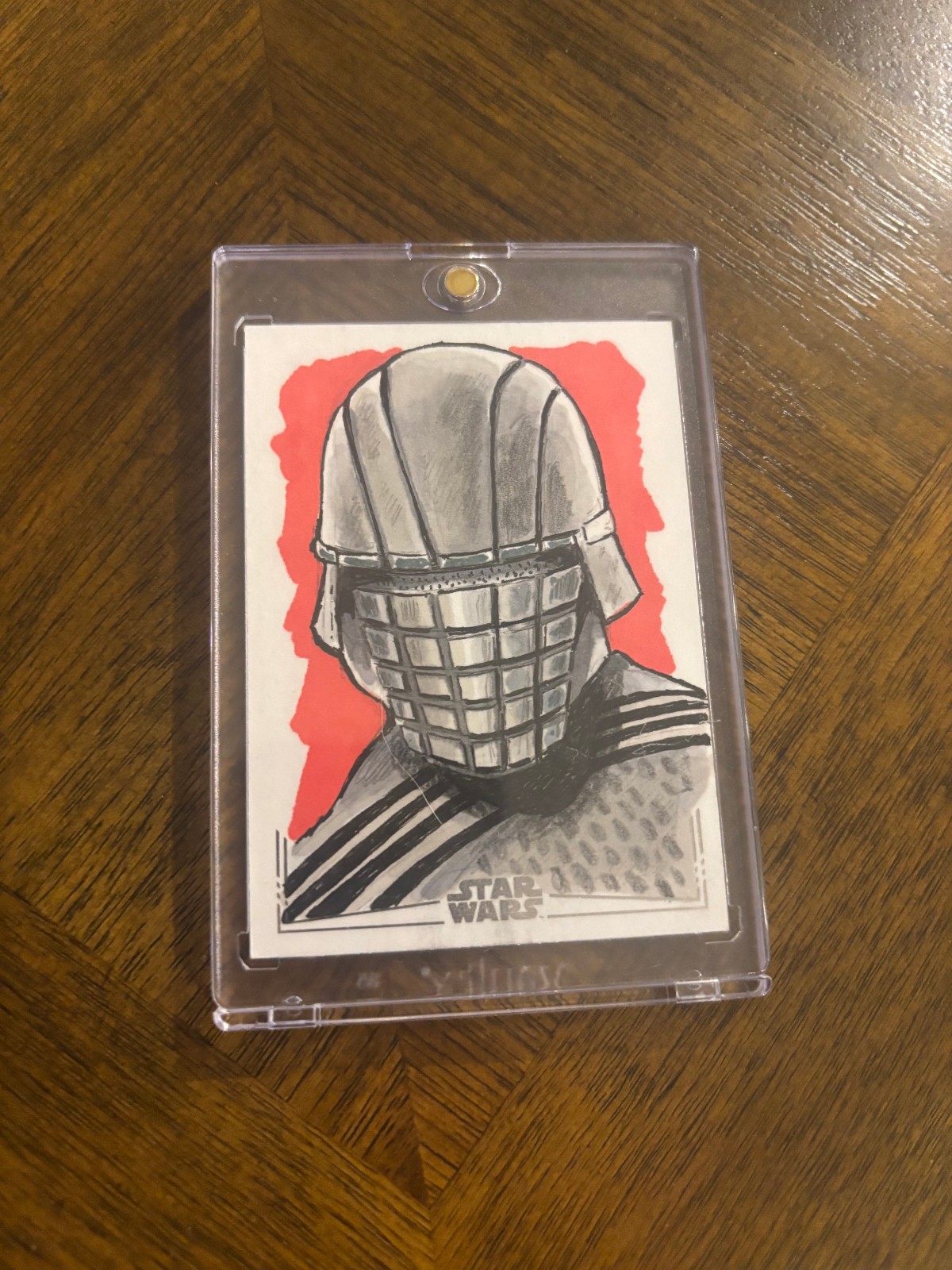 2026 Topps Star Wars Galaxy Sketch 1/1 Card Darren Coburn-James Knights of Ren 2026 Topps Star Wars Galaxy Sketch 1/1 Card Darren Coburn-James Knights of Ren