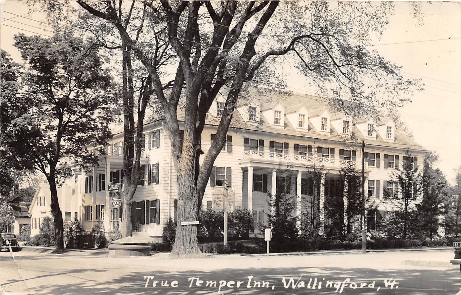 D76/ Wallingford Vermont VT Real Photo RPPC Postcard c40s True Temper Inn D76/ Wallingford Vermont VT Real Photo RPPC Postcard c40s True Temper Inn