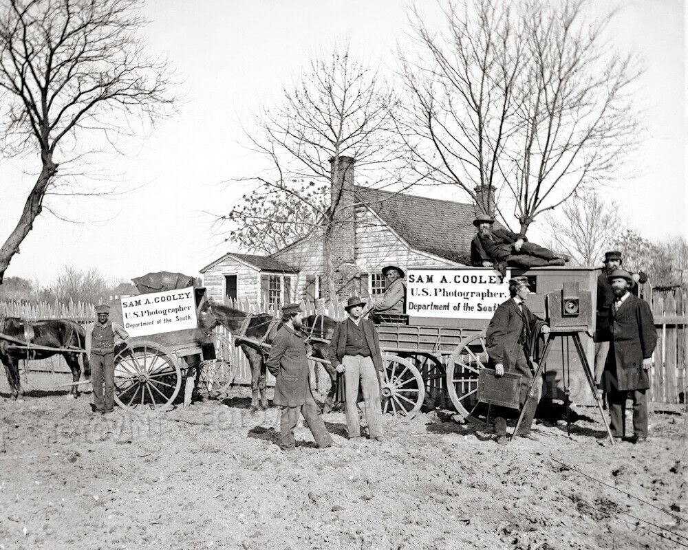 c.1860 Civil War Confederate Photographer SAM COOLEY 8x10 Photo Picture (C11)
