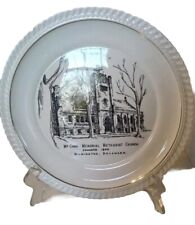 Plate MCM Cable Memorial Methodist Church Founded 1908  Wilmington Delaware  picture