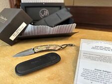 William Henry Pocket Knife B04 - Custom Bantam #77/100 Koftgari picture