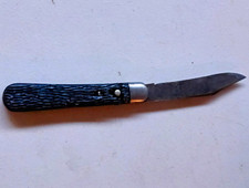 Vintage Rare Schrade Walden NY USA WW2 Knife Type 2 W Early Jigged Bone Handle picture