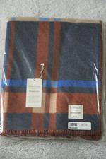 Pendleton X Schoolhouse Abington Hall Throw University Blue Wool 54