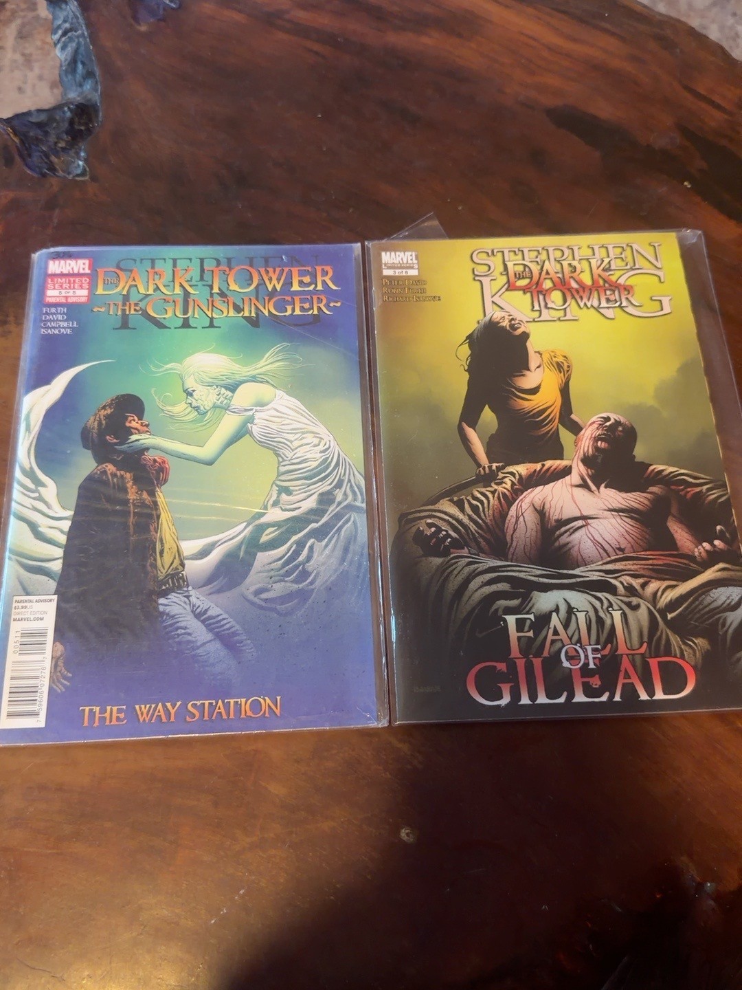 Stephen King Dark Tower Marvel 2 Comic Lot Way Station 5 Fall of Gilead 3 Stephen King Dark Tower Marvel 2 Comic Lot Way Station 5 Fall of Gilead 3