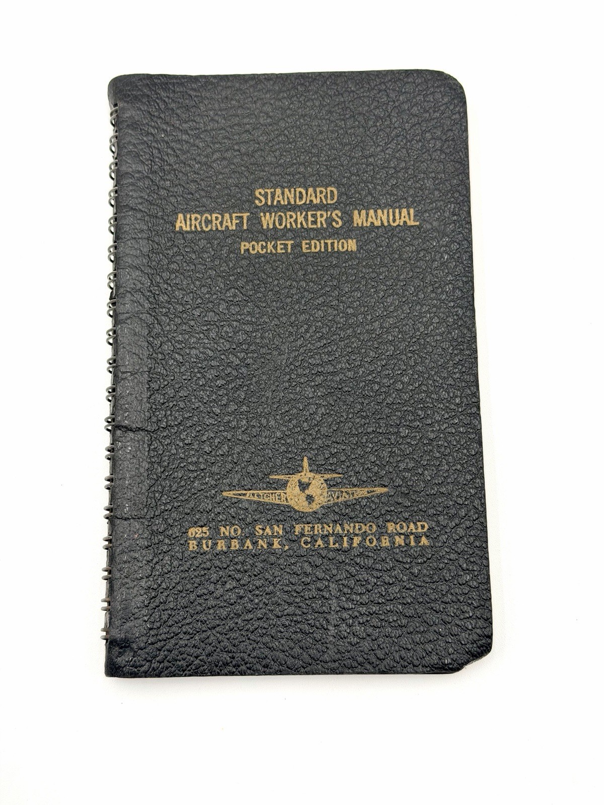 1941 Standard Aircraft Worker’s Manual Fletcher Training System Illustrated WWII
