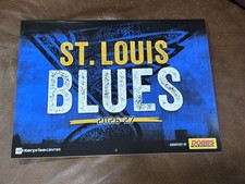 St. Louis Blues 2026-27 Wall Calendar Schedule SGA - in hand picture