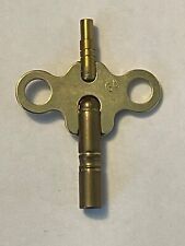 Seth Thomas Sonora Chime Clock And Others New Brass Key Double End size 6/0000 picture