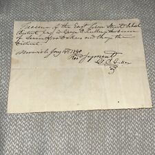 1840 Order to Pay: East Town Street School District - Norwich CT George Fuller picture