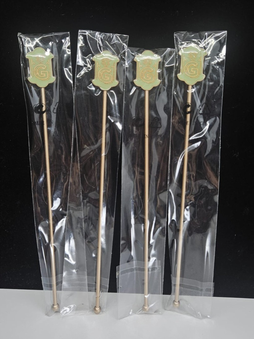 St. Germain Metal Cocktail Stirrers – Lot Of 4 - NEW & RARE St. Germain Metal Cocktail Stirrers – Lot Of 4 - NEW & RARE