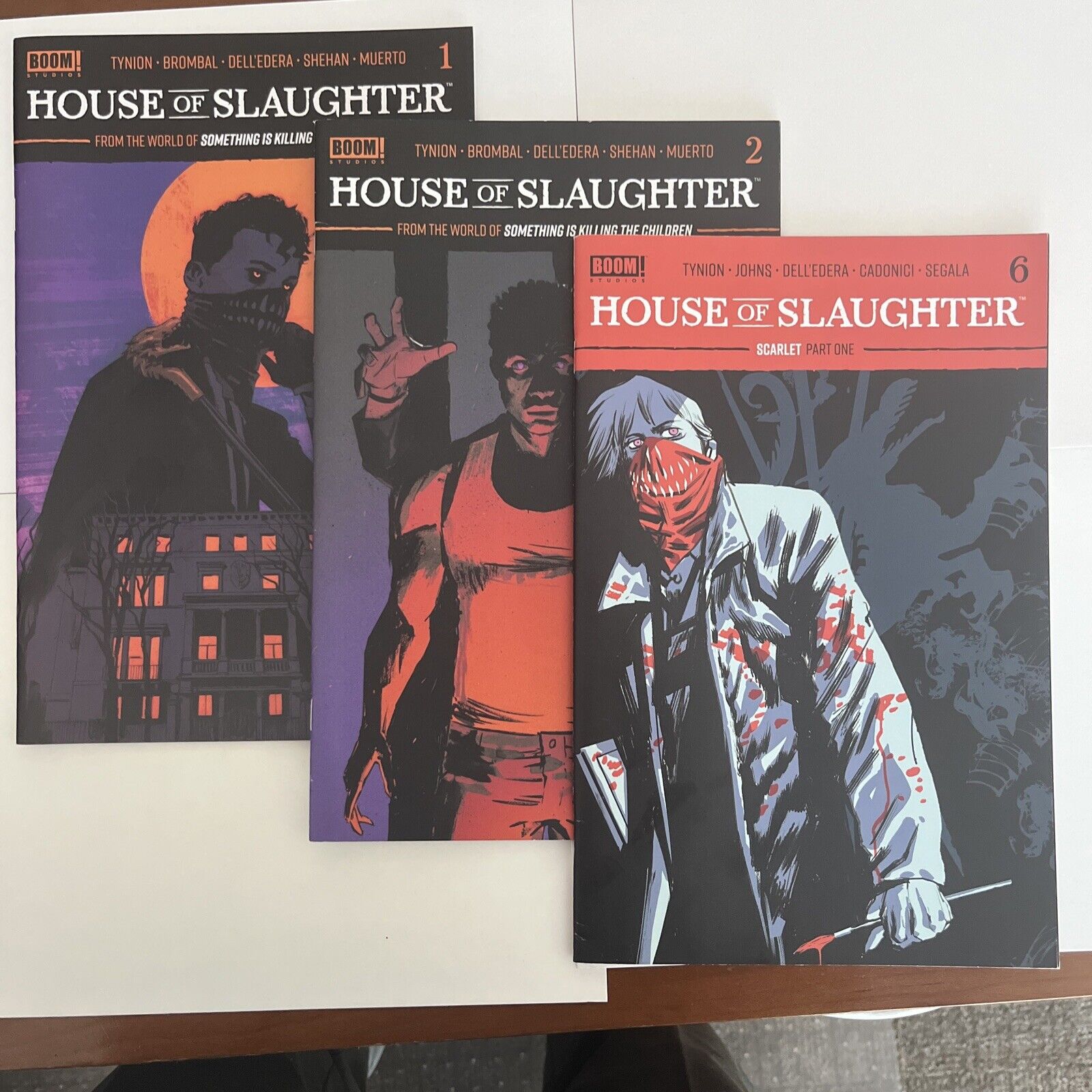 House of Slaughter Lot  #1, #2, #6  (BOOM Studios June 2022)