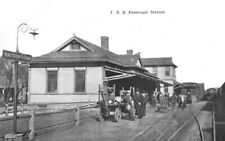 Railroad Train Station Depot Watsontown Pennsylvania PA Reprint Postcard picture