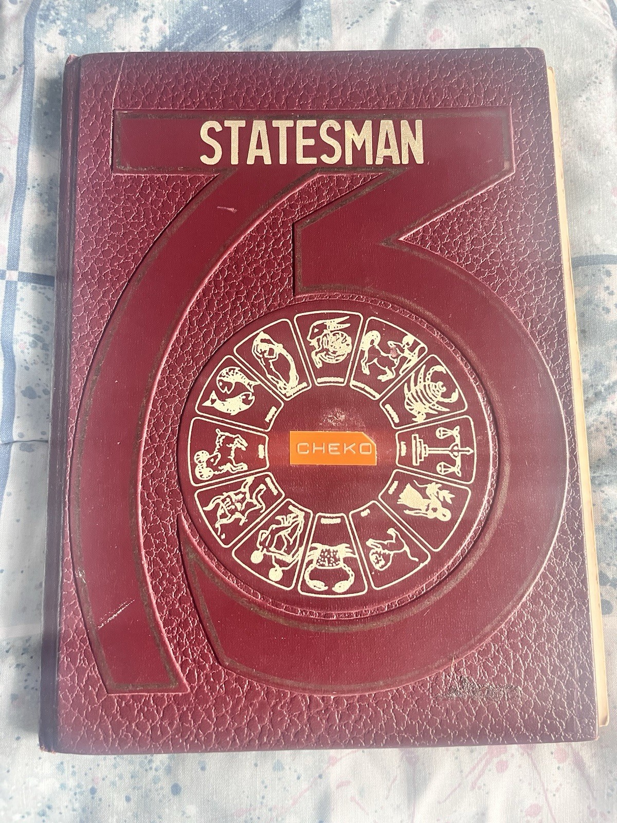 1973 Lincoln High San Diego Yearbook Saladin Martin Don Whiting Statesman