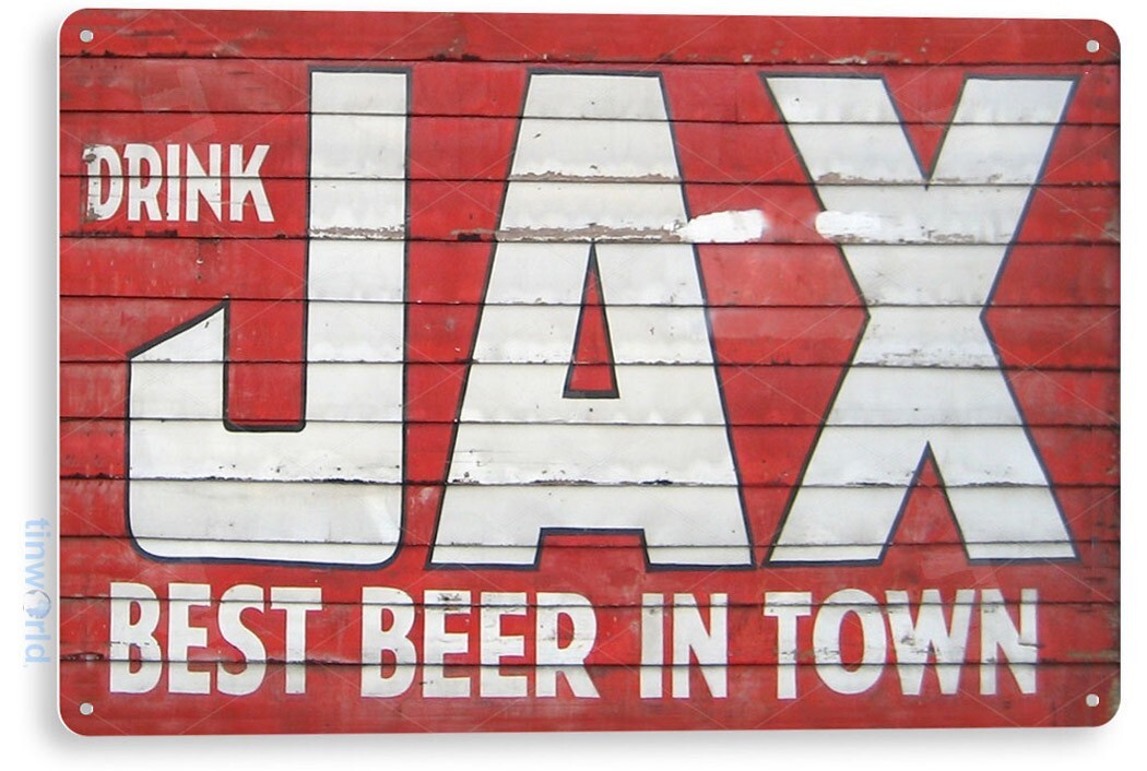 TIN SIGN Jax Beer Metal Wall Art Store Pub Brew New Orleans Bar Pub A453 TIN SIGN Jax Beer Metal Wall Art Store Pub Brew New Orleans Bar Pub A453