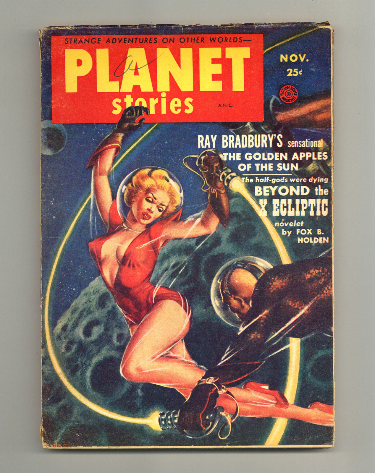 Planet Stories Pulp Nov 1953 Vol. 6 #3 FN+ 6.5 Planet Stories Pulp Nov 1953 Vol. 6 #3 FN+ 6.5