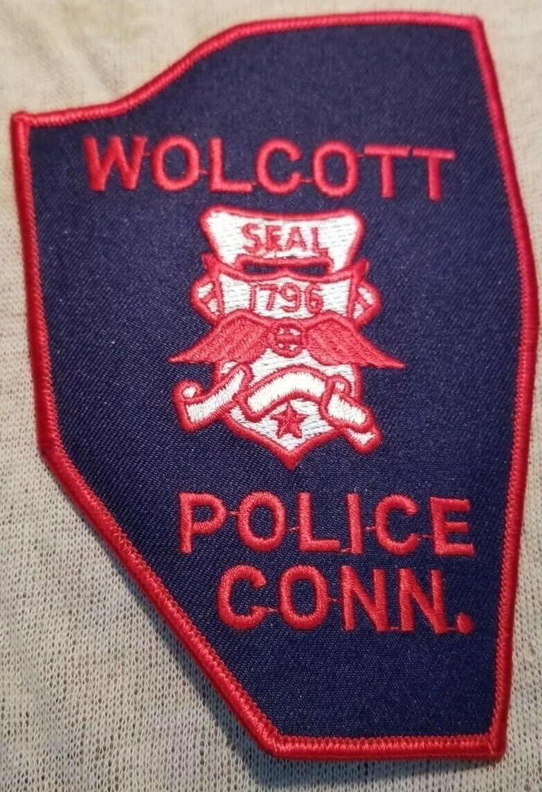 CT Wolcott Connecticut Police Patch