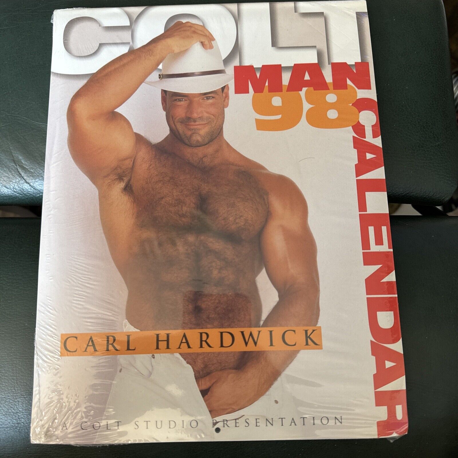 COLT Carl Hardwick CALENDAR 1998 Gay Man Male Men Photo Sealed