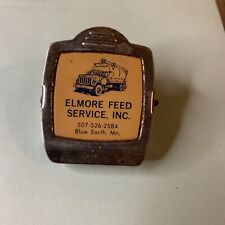 Vtg Elmore Feed Service Inc. - Blue Earth, MN - Ad Clip picture