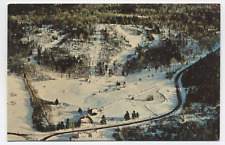 VT ~ Burrington Hill JACKSONVILLE WHITINGHAM Vermont 60's LOST Ski Area Postcard picture
