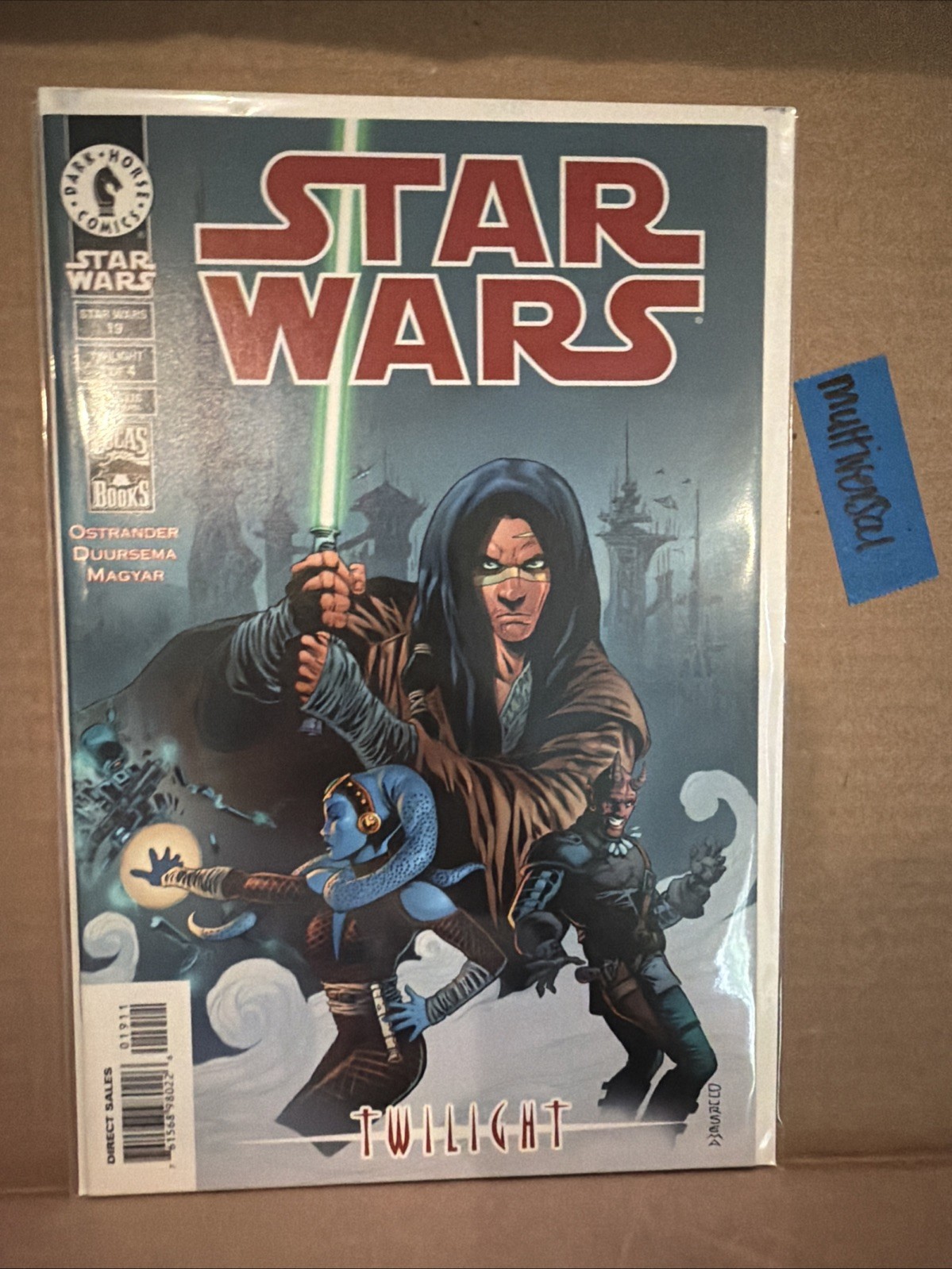 Star Wars #19 2000 1st Appearance Aayla Secura, 1st Cover App of Quinlan Vos Star Wars #19 2000 1st Appearance Aayla Secura, 1st Cover App of Quinlan Vos