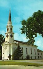 Wilmington, Mass, MA, Congregational Church, Chrome Vintage Postcard e3116 picture