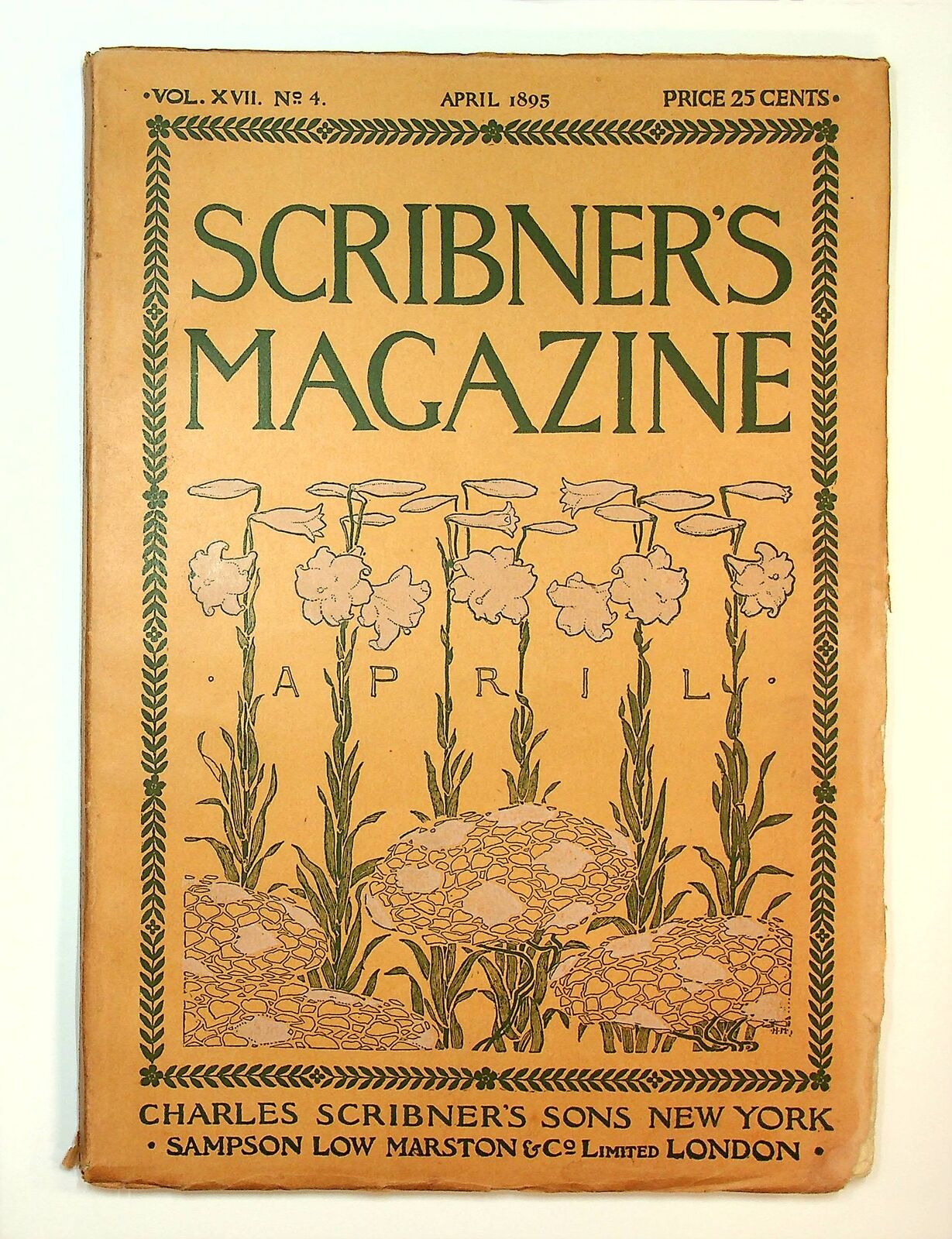 Scribner's Magazine Apr 1895 Vol. 17 #4 GD+ 2.5