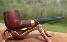 Willard Imported Briar Smooth Pot Gold Band Tobacco Smoking Estate Pipe Vintage picture