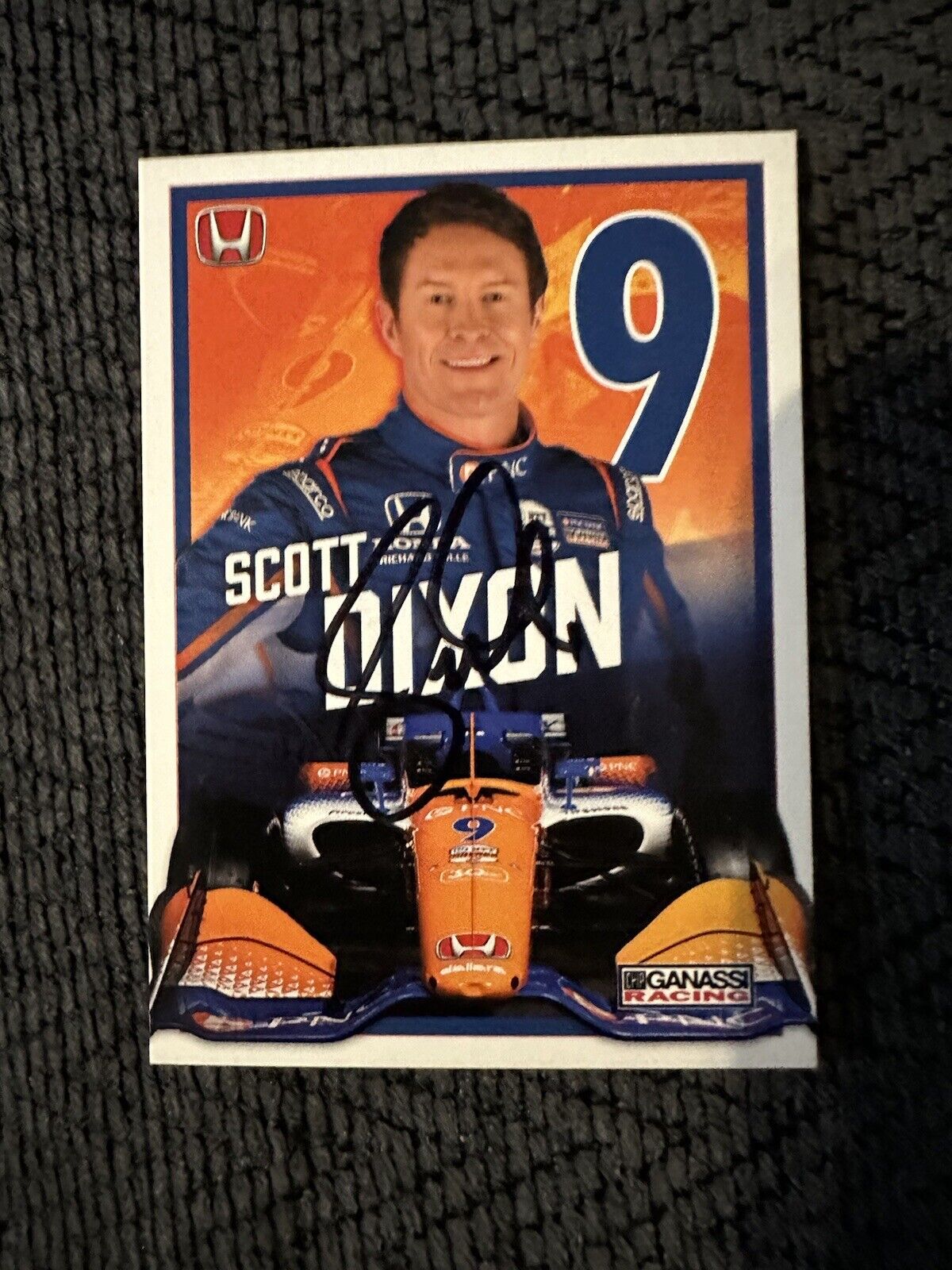 Scott Dixon Signed Indianapolis 500 Trading Card Indy Car 2023 Promo Hero
