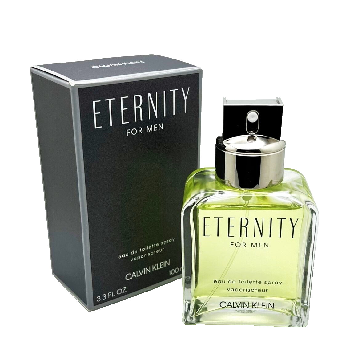 Calvin Klein Eternity For Men 3.4 oz EDT Fragrance Cologne Spray