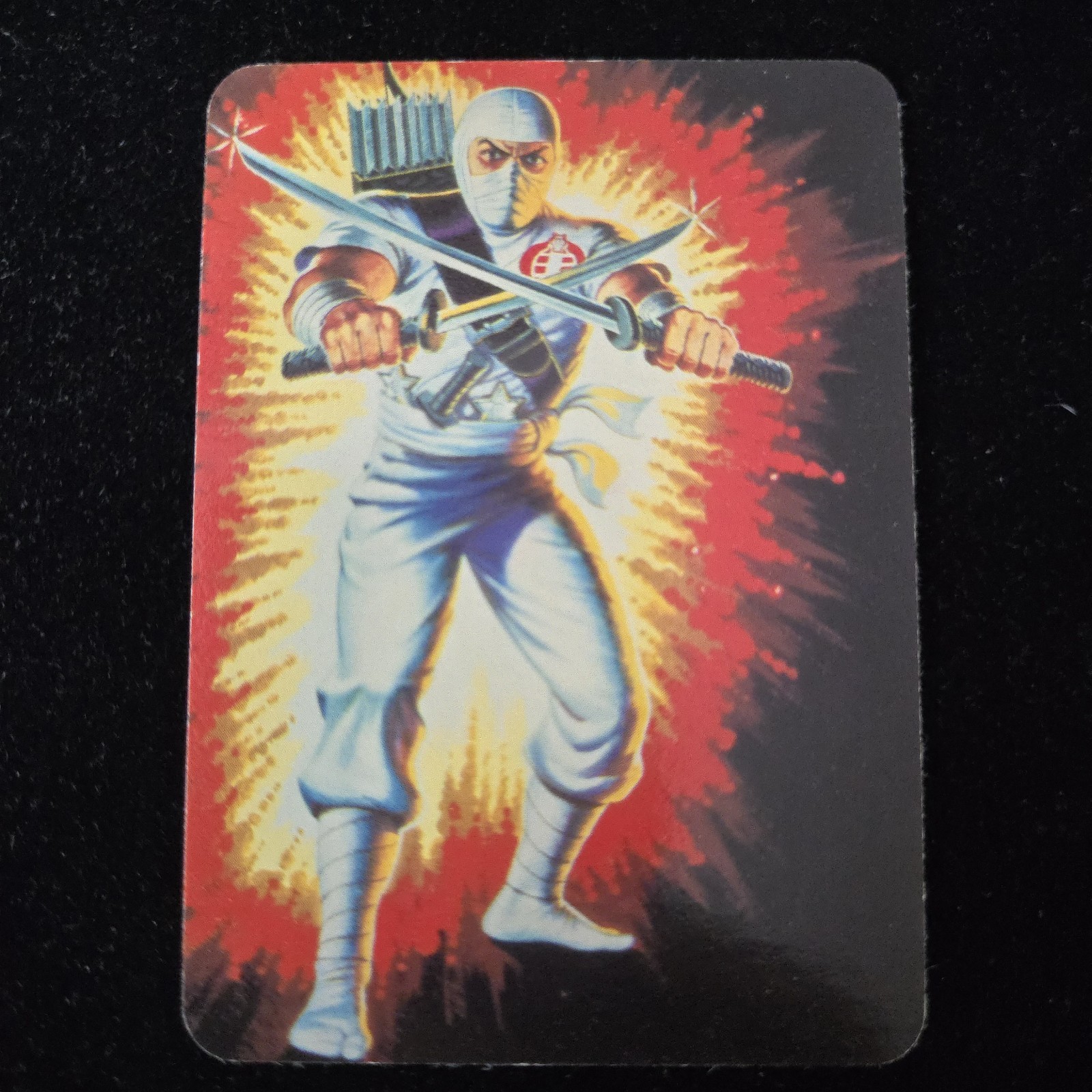 NM 1986 G.I. JOE MILTON BRADLEY ACTION HASBRO CARD 103 STORM SHADOW NM 1986 G.I. JOE MILTON BRADLEY ACTION HASBRO CARD 103 STORM SHADOW
